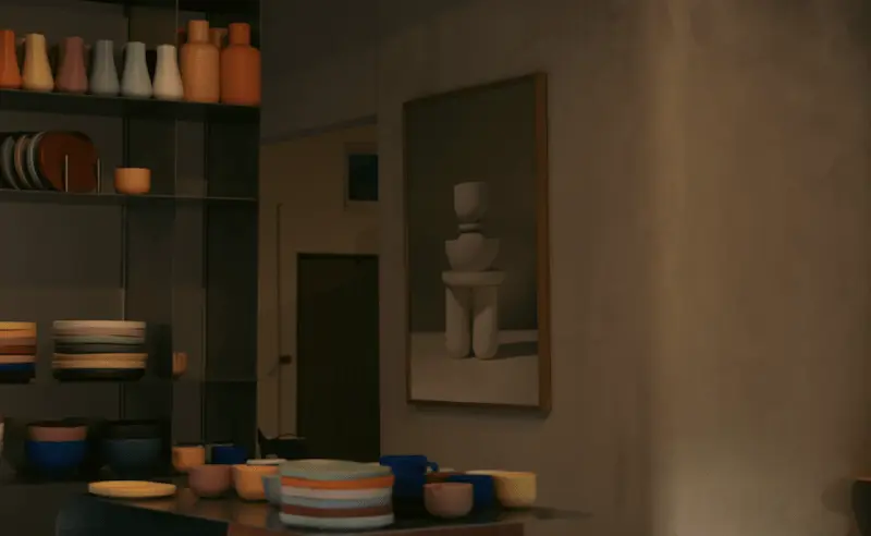 Un atelier de poterie